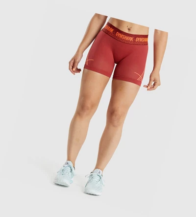 Bermudas Gymshark Apex Seamless Low Rise Mujer Vino | KSRXBLY-57