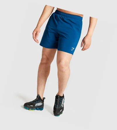 Bermudas Gymshark Arrival Hombre Azules | QBWUJAI-85