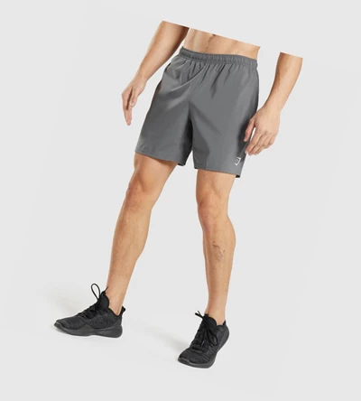 Bermudas Gymshark Arrival Hombre Grises | SXNEWZP-21