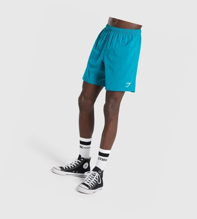 Bermudas Gymshark Arrival Hombre Turquesa | YADSPVE-47