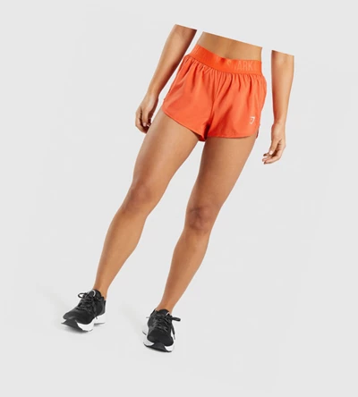 Bermudas Gymshark Entrenamiento Loose Fit Mujer Naranjas | ENYTVRZ-46