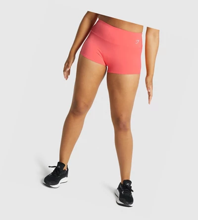 Bermudas Gymshark Entrenamiento Quad Mujer Rosas | NGXTUSJ-13