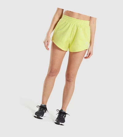 Bermudas Gymshark Entrenamiento Sweat Mujer Verdes | SGWJCKV-58