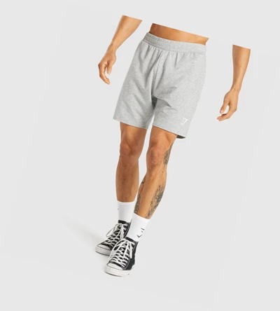 Bermudas Gymshark Essential 7ﾔ Hombre Grises Claro | DAVPOTG-72