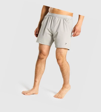 Bermudas Gymshark Studio Hombre Grises | DEGHOSX-90