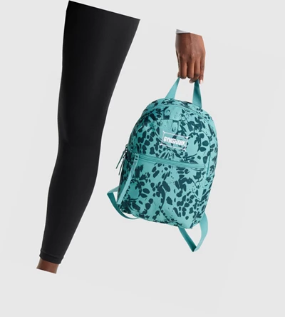 Bolsos & Mochilas Gymshark Adapt Animal Estampados Mini Lifestyle Hombre Turquesa | IFKHSAT-26