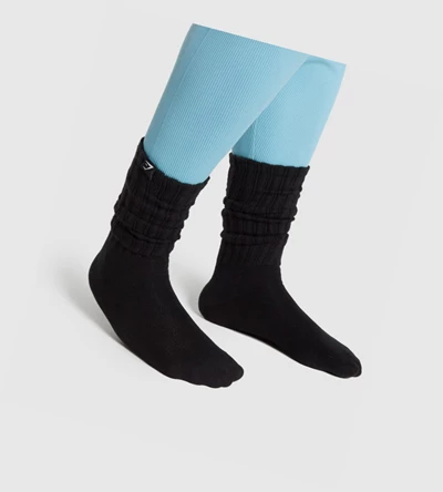 Calcetines Gymshark Comfy Rest Day Hombre Negros | FICWHYN-32