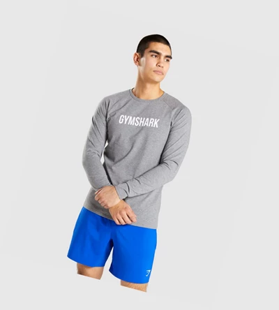 Camiseta Gymshark Apollo Hombre Grises | ENLHSJX-68