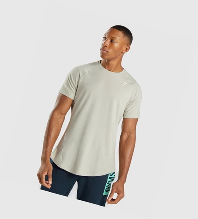 Camiseta Gymshark Bold Hombre Grises | YEAWOGS-45