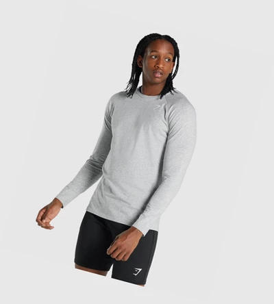 Camiseta Gymshark Critical 2.0 Hombre Grises Claro | JWRUTFP-49