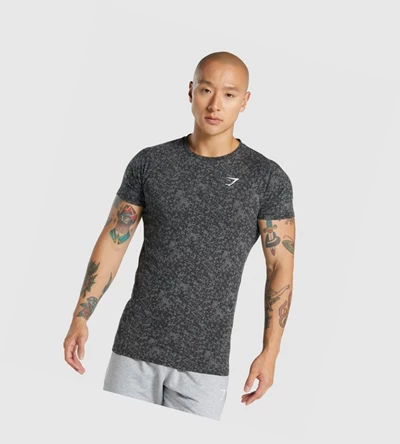 Camiseta Gymshark Critical 2.0 Hombre Grises | TQWALGB-82