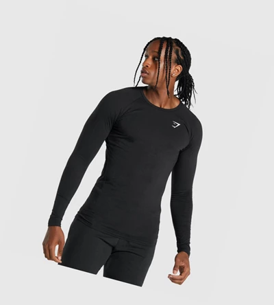 Camiseta Gymshark Critical 2.0 Hombre Negros | LWXJHOM-21