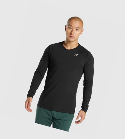 Camiseta Gymshark Critical 2.0 Hombre Negros | PYTXAUG-63