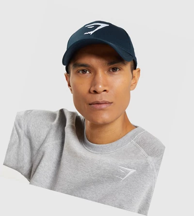 Headwear Gymshark New Era 9FORTY Adjustable Hombre Azules | ELTPBUQ-36