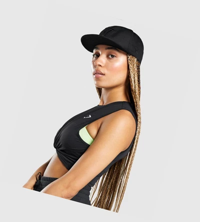 Headwear Gymshark New Era 9Fifty Snapback Mujer Negros | TNEOXHI-83