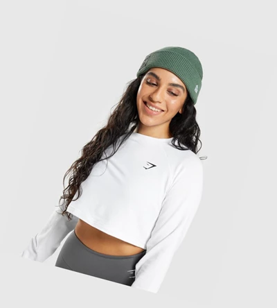 Headwear Gymshark New Era Fishermans Beanie Hombre Verdes | HRJCIWO-87