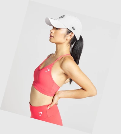 Headwear Gymshark New Era Legacy 9Forty Mujer Blancos | NURJHSQ-62