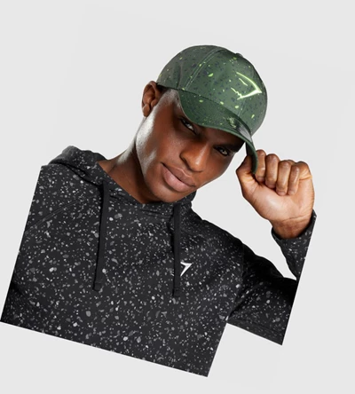 Headwear Gymshark New Era Universe Print Hombre Verdes Blancos | YGJZLFM-24