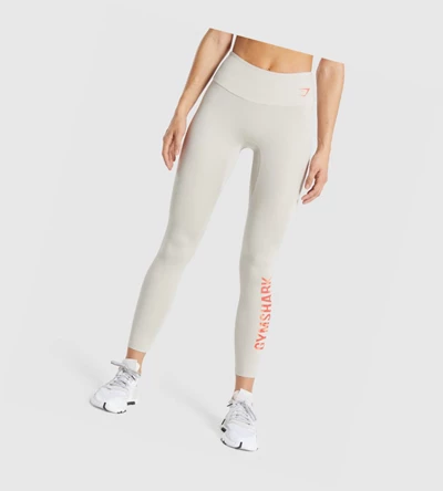 Leggins Gymshark Entrenamiento Estampados High Waisted Mujer Grises | ABWKUJI-68