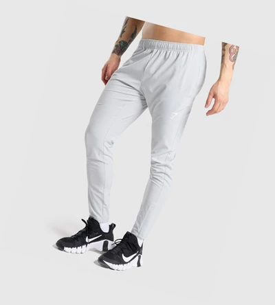 Pantalones Jogger Gymshark Arrival Woven Hombre Grises Claro | EJUGLZV-02