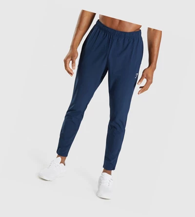 Pantalones Jogger Gymshark Arrival Woven Hombre Azul Marino | HINGSZF-26