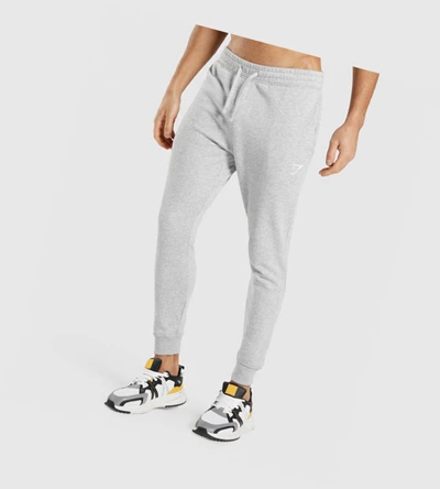 Pantalones Jogger Gymshark Crest Hombre Grises Claro | QCRMZAW-32