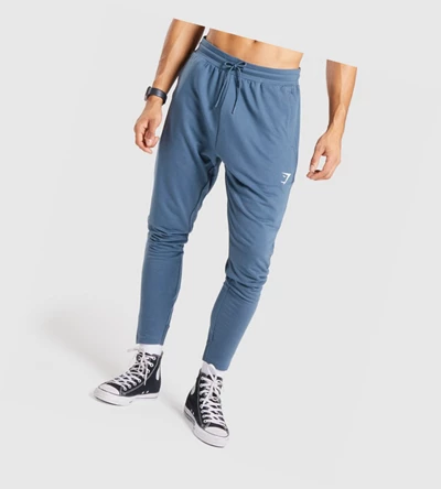 Pantalones Jogger Gymshark Critical Zip Hombre Turquesa | XZWISAR-61