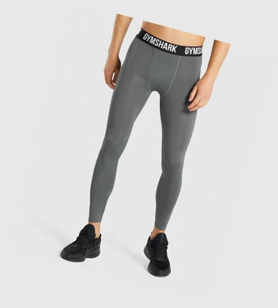 Pantalones Jogger Gymshark Element Baselayer Hombre Grises | LTJEQUX-09