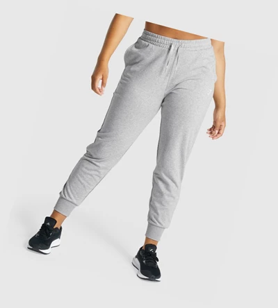 Pantalones Jogger Gymshark Entrenamiento Mujer Grises Claro | FBLKJDW-15