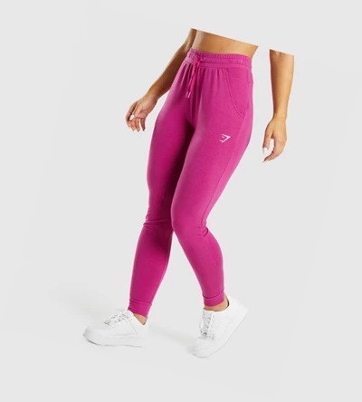 Pantalones Jogger Gymshark Entrenamiento Pippa Mujer Rosas | PCNJKVD-27