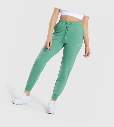 Pantalones Jogger Gymshark Entrenamiento Mujer Verdes | RWYXDPT-05