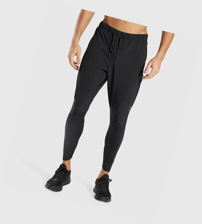 Pantalones Jogger Gymshark Speed Hombre Negros | QZJDNLY-82