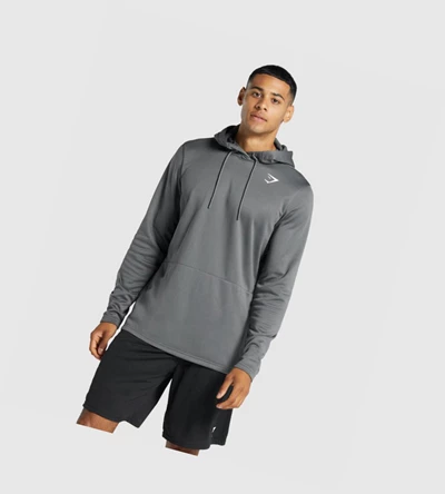 Sudadera Con Capucha Gymshark Arrival Hombre Grises | NIPBTKW-20