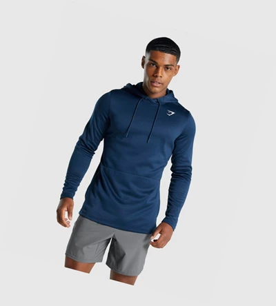 Sudadera Con Capucha Gymshark Arrival Hombre Azul Marino | OJSZUYD-73