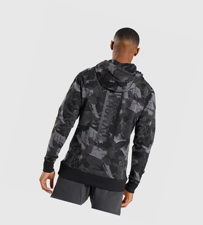 Sudadera Con Capucha Gymshark Bold Hombre Grises | SFGTXDV-76