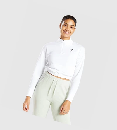 Sudadera Con Capucha Gymshark Pippa Entrenamiento Mujer Blancos | NWYHQXM-37