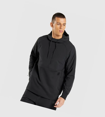 Sudadera Con Capucha Gymshark Retake Hombre Negros | AJULRMD-85