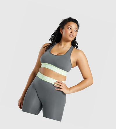 Sujetadores Deportivos Gymshark Fit Seamless Mujer Grises | LJCSNDW-01