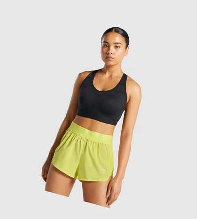 Sujetadores Deportivos Gymshark Open Back Entrenamiento Mujer Negros | JVPLEUS-01