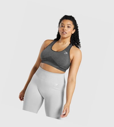 Sujetadores Deportivos Gymshark Vital Seamless 2.0 Mujer Grises | PGHLJXC-52