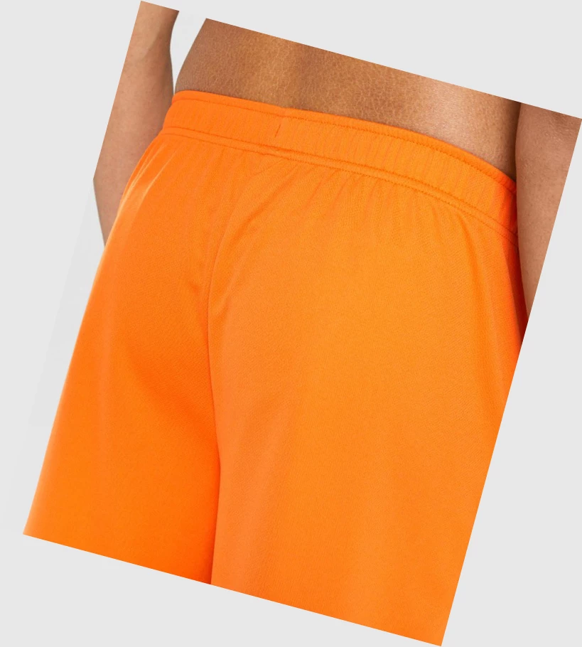 Bermudas Gymshark Arrival De Punto Hombre Naranjas | KGUMNVH-18