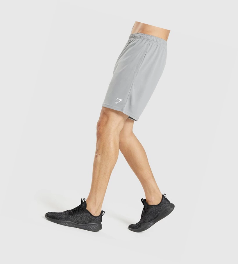 Bermudas Gymshark Arrival De Punto Hombre Grises | LZHPQDN-62