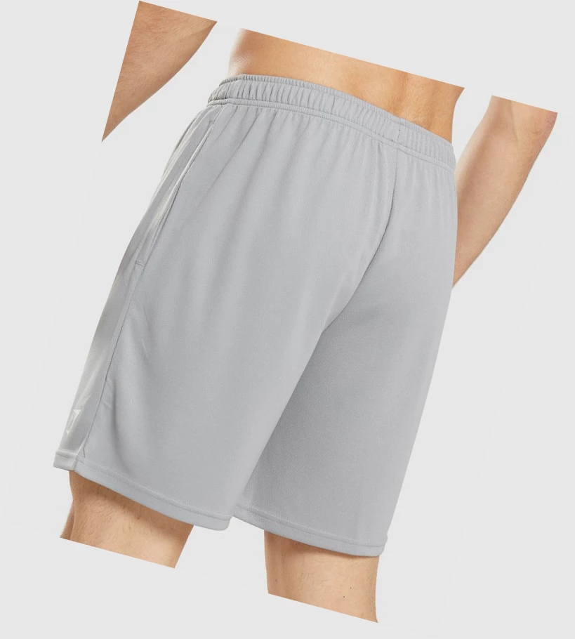 Bermudas Gymshark Arrival De Punto Hombre Grises | LZHPQDN-62