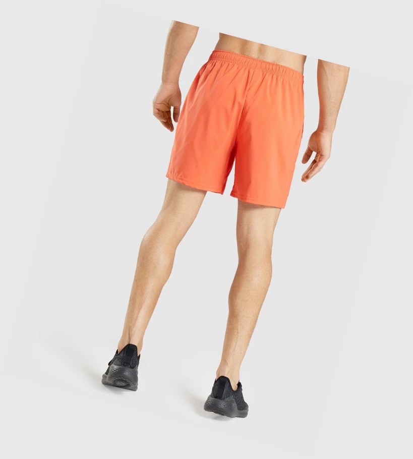 Bermudas Gymshark Arrival Hombre Naranjas | NGZXOBT-16