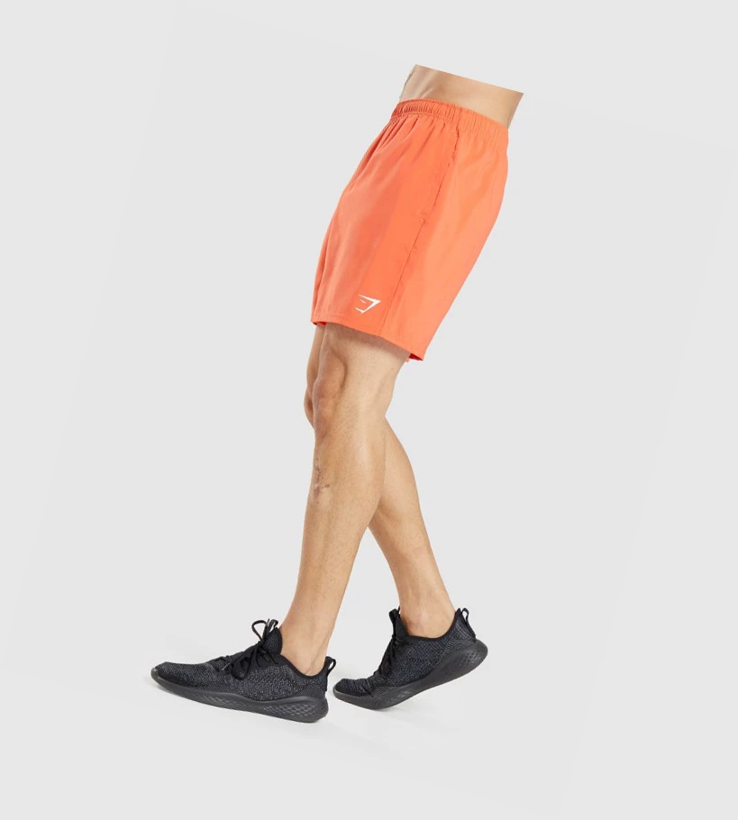 Bermudas Gymshark Arrival Hombre Naranjas | NGZXOBT-16