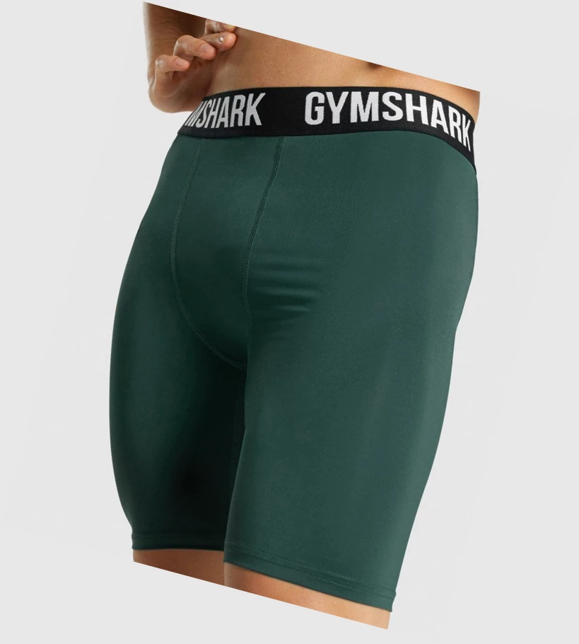 Bermudas Gymshark Element Baselayer Hombre Verdes Oscuro | FNUQVLJ-67