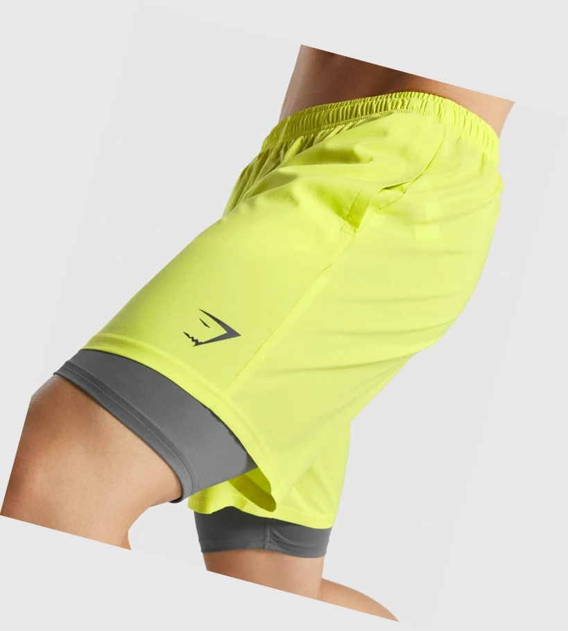 Bermudas Gymshark Element Baselayer Hombre Grises | GQOFJDH-68