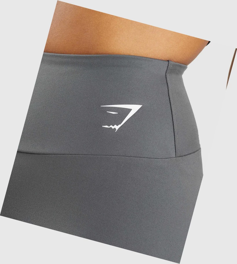 Bermudas Gymshark Entrenamiento Cycling Mujer Grises | BSYXEAM-60