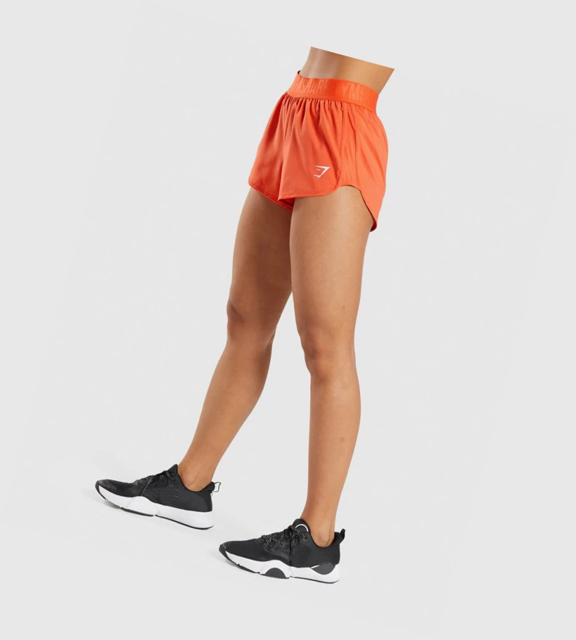 Bermudas Gymshark Entrenamiento Loose Fit Mujer Naranjas | ENYTVRZ-46