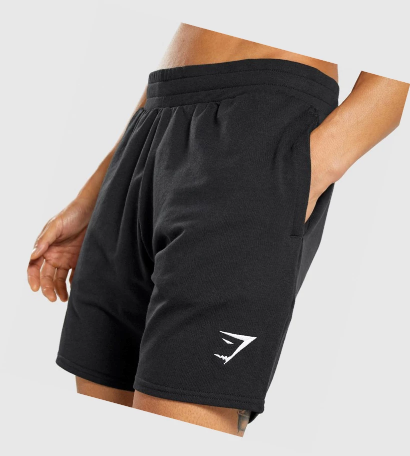 Bermudas Gymshark Essential 7ﾔ Hombre Negros | OIXLDGH-65